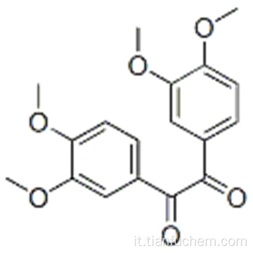 1,2-bis (3,4-dimetossifenil) etano-1,2-dione CAS 554-34-7
